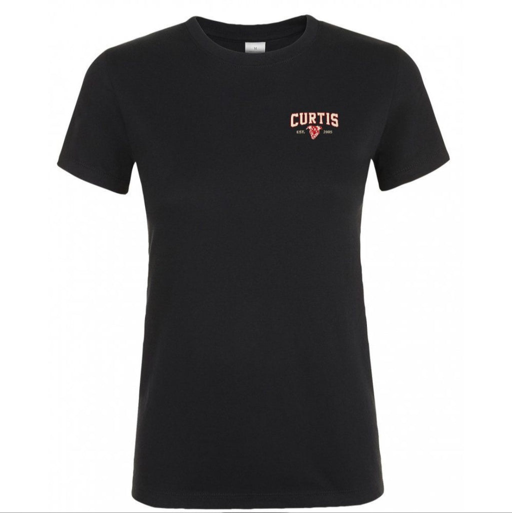 T-shirt black femme