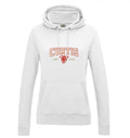 Sweat cintré à capuche Blanc