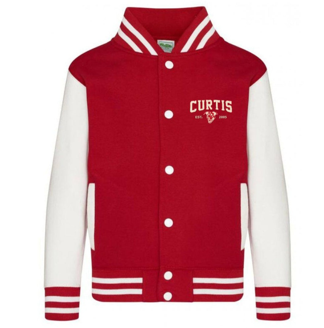 Veste Universitaire Curtis Red