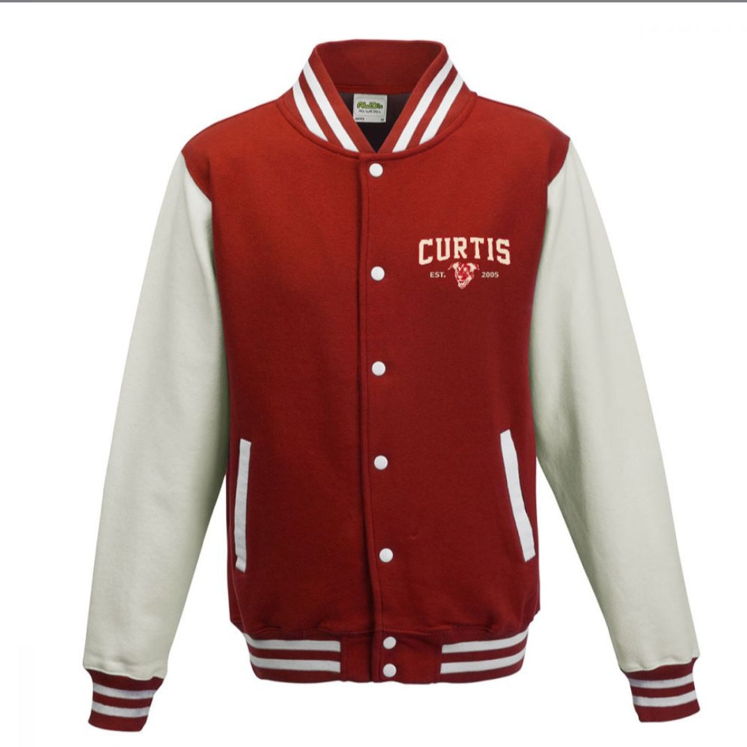 Veste universitaire Curtis red