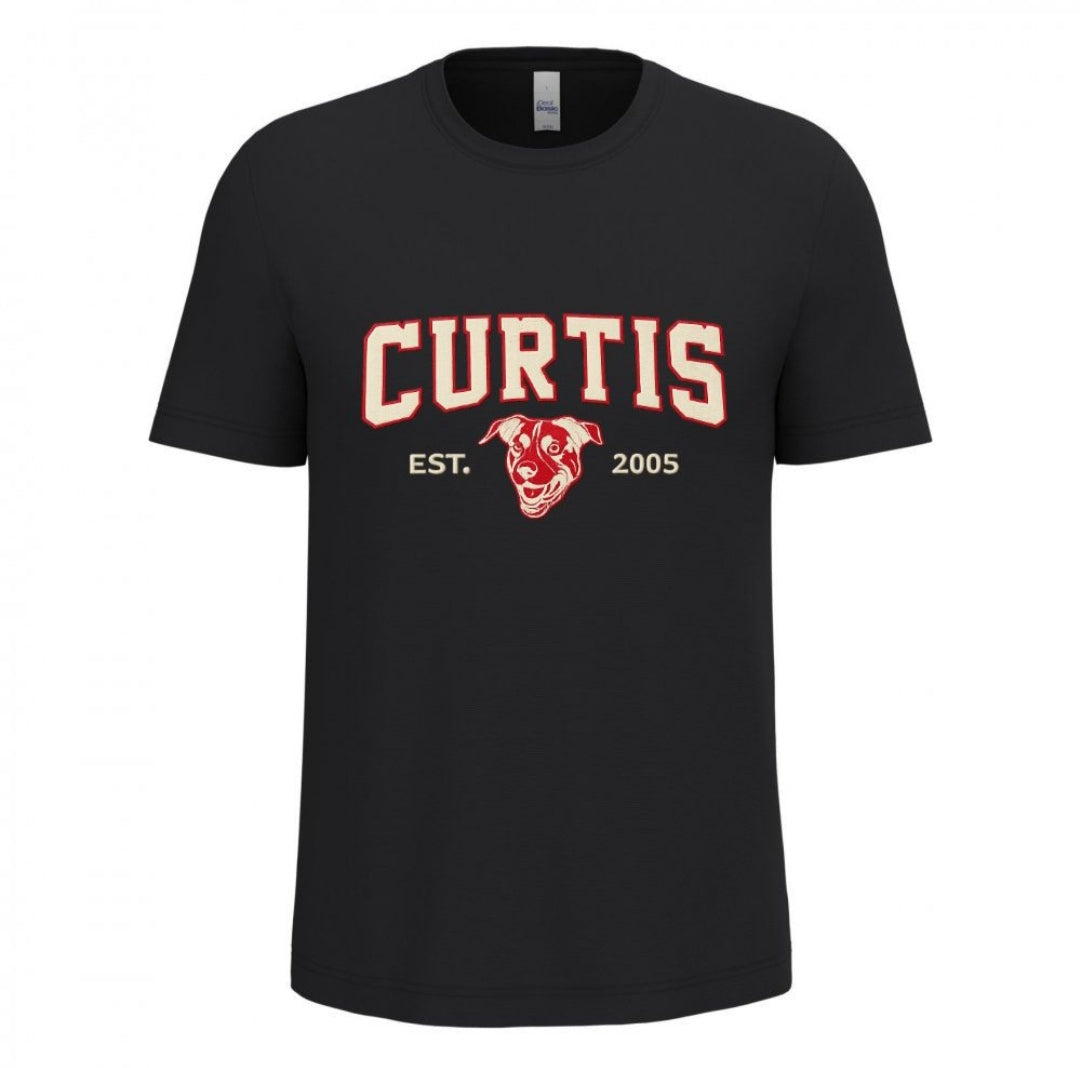 T-Shirt black Curtis